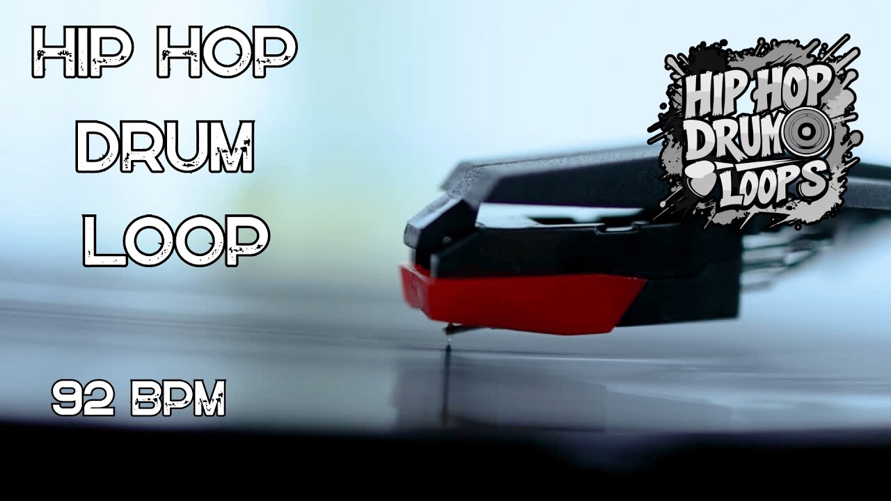 92 BPM Hip Hop Drum Loop | Gritty Street Rhythm
