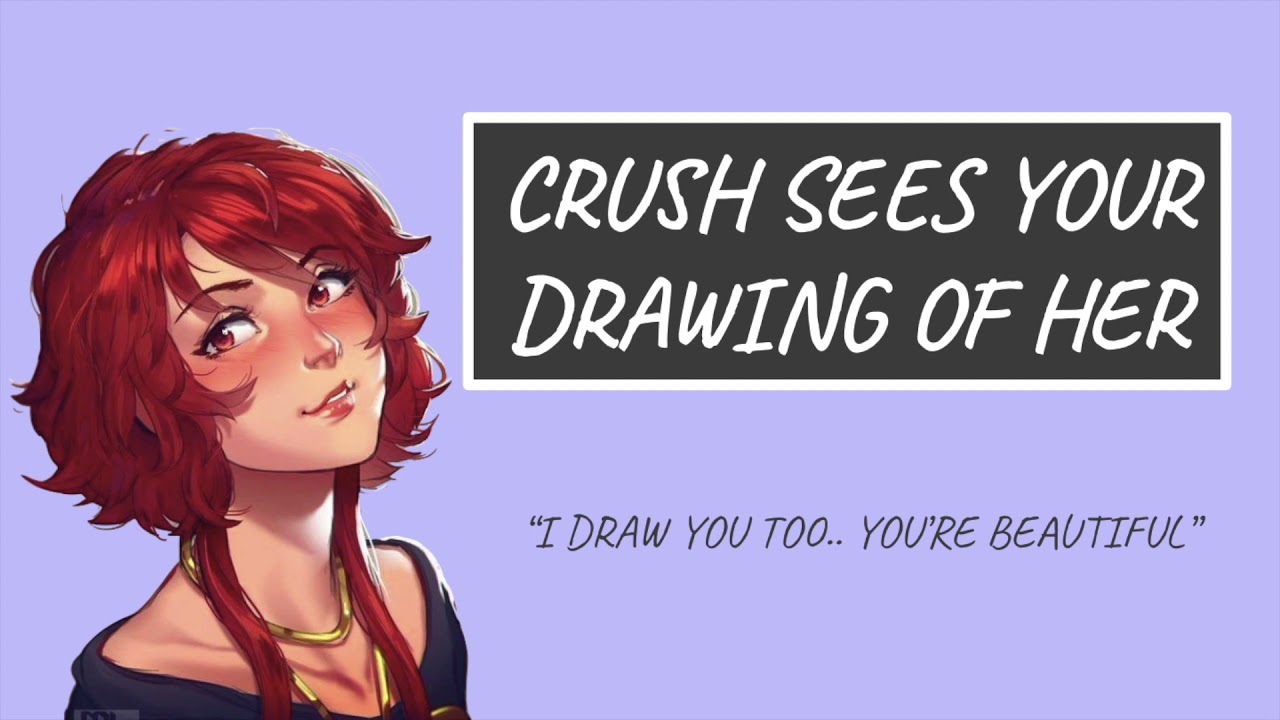 ASMR Your Crush Sees You Sketching Her and Confesses To You [F4A] [Shy Listener]