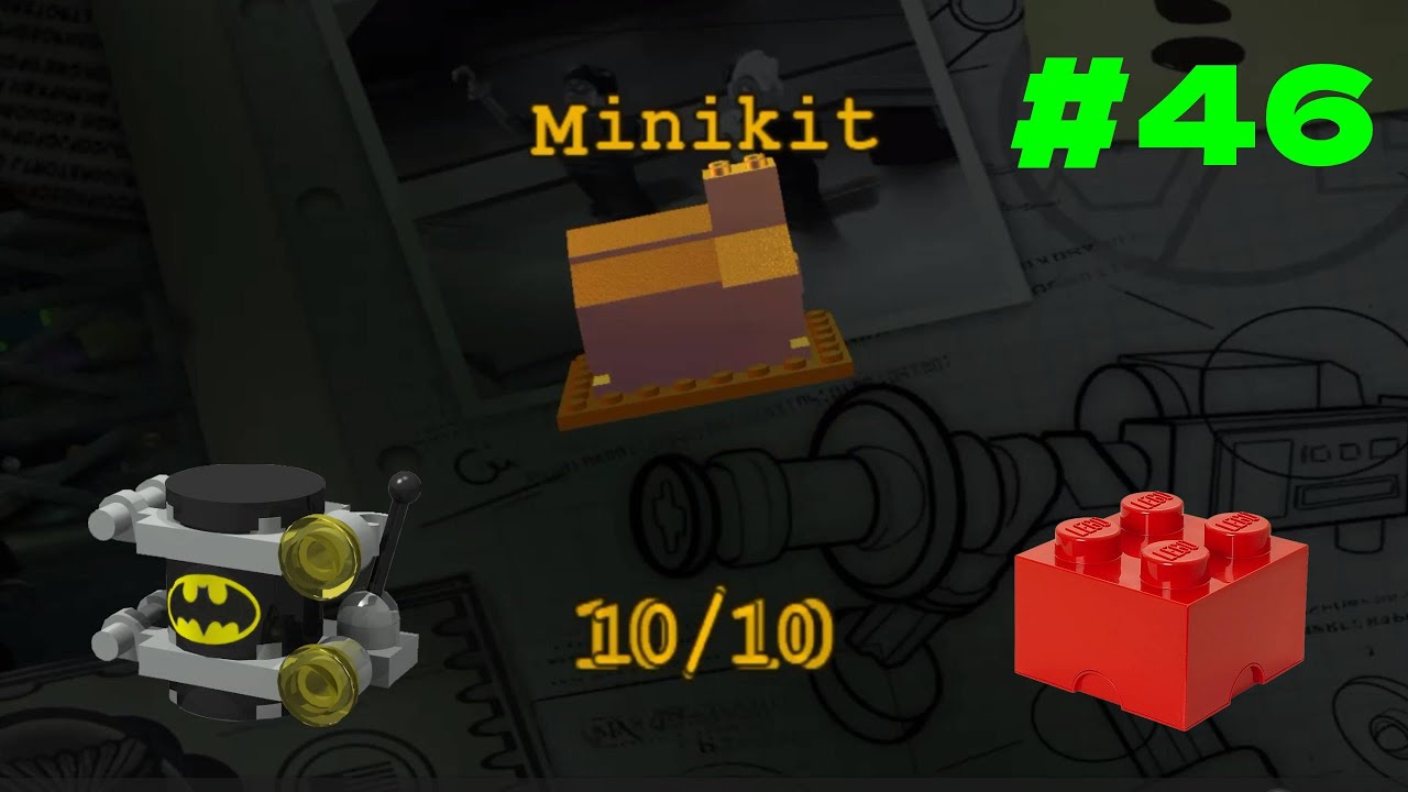 Lego Batman 1 Guía de Minikits - Villanos - Español Capitulo 46 