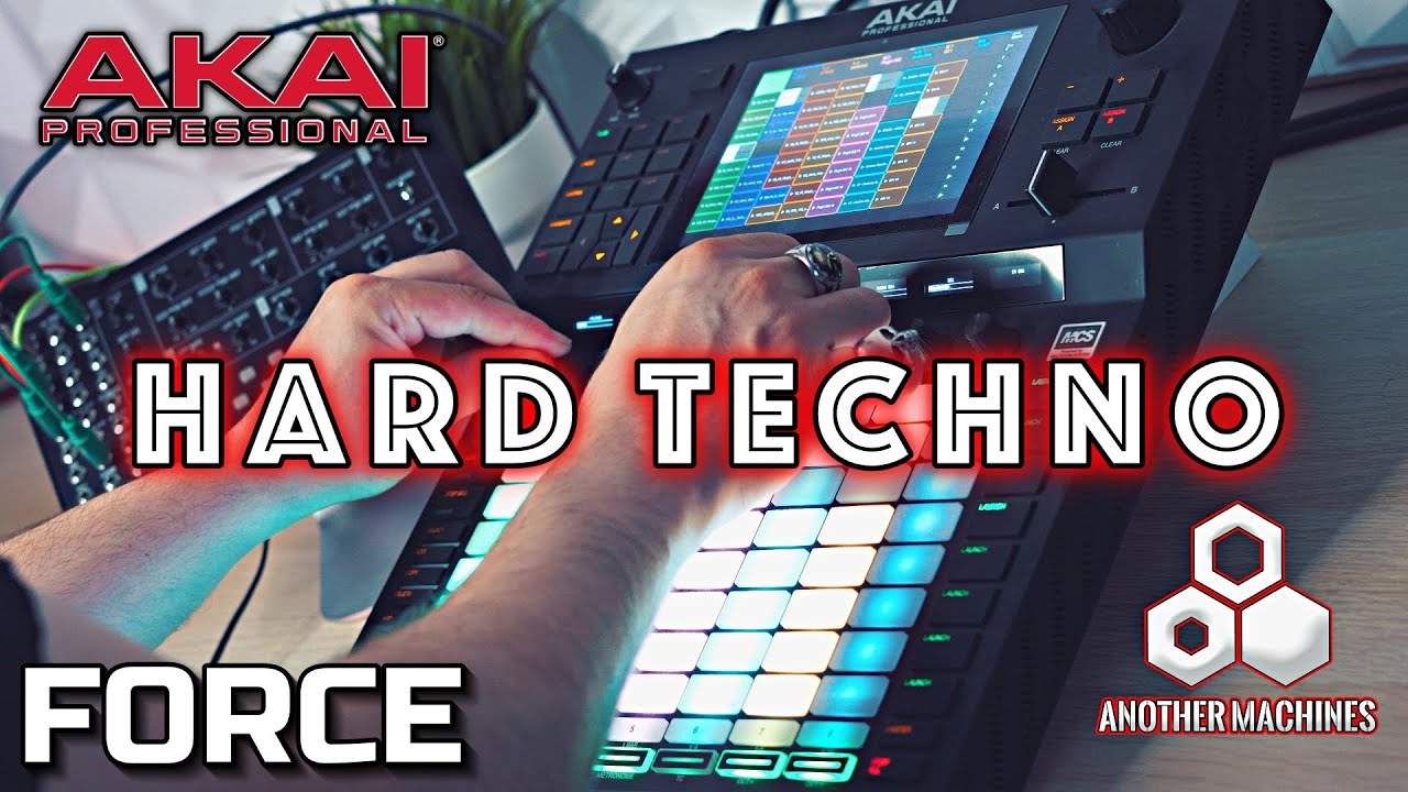 AKAI FORCE - HARD TECHNO - DAWless Jam -