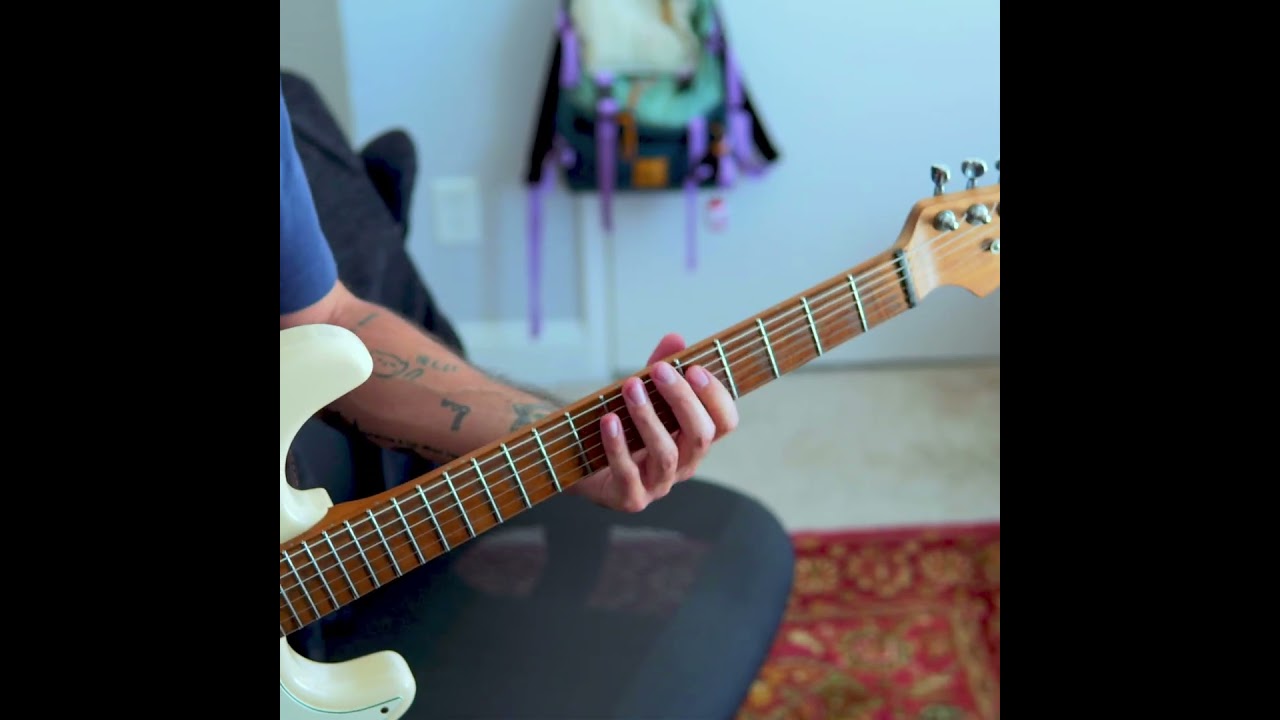 Everybody Wants to Rule the World - End Solo and Improv (Tears For Fears)  #fender #guitar