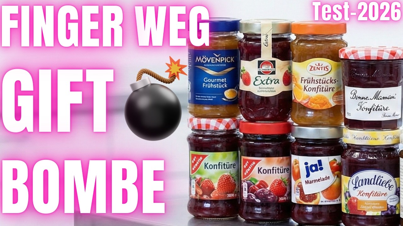 Marmeladen-Skandal 2026: 75% Frucht oder reiner Zucker? 🍓⚠️(Labor-Analyse) 2026