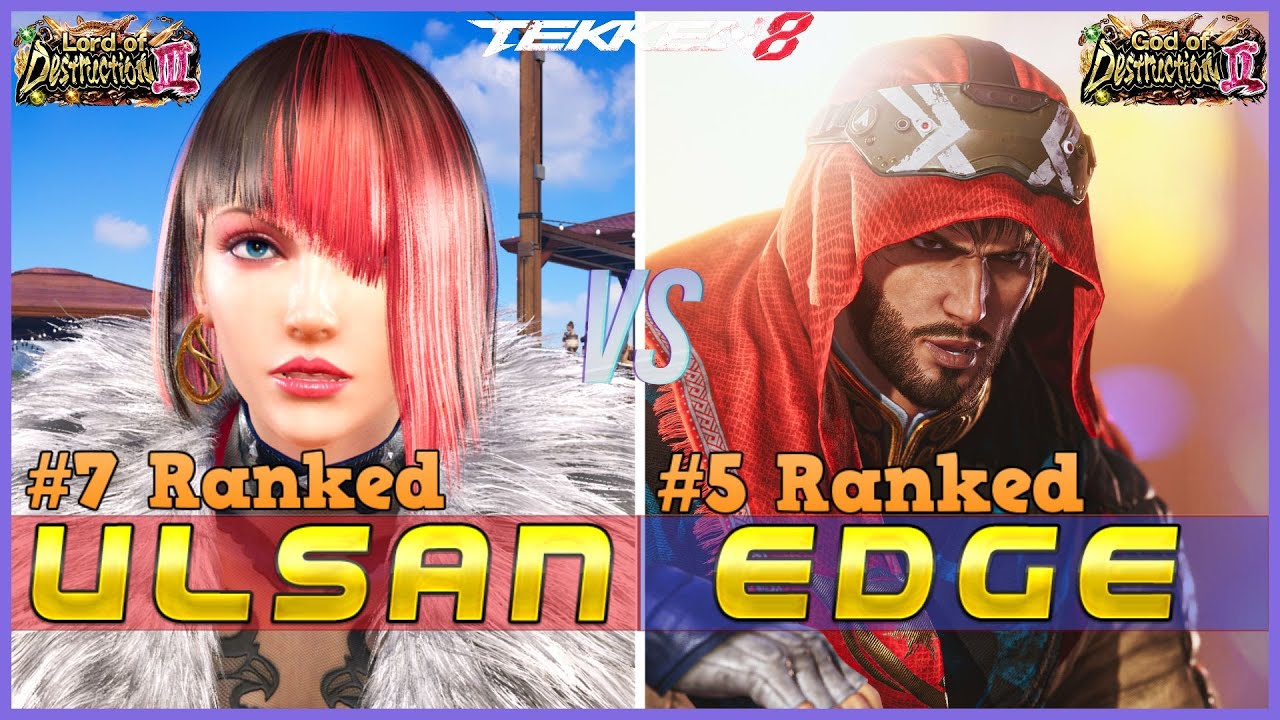 T8 ▰ EDGE (#5 Ranked Shaheen) Vs ULSAN (#7 Ranked Anna) ▰ Tekken 8 High Level Gameplay