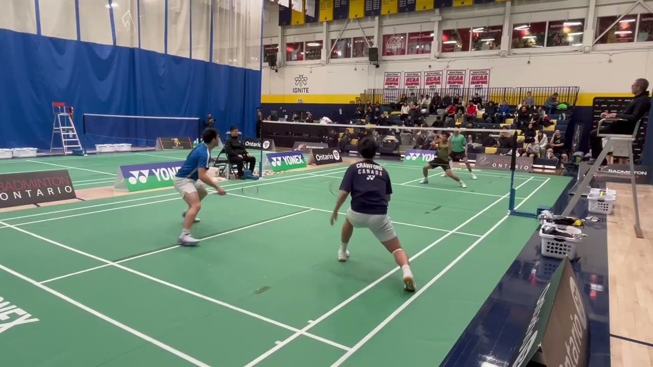 National Toronto 2026 - Double with Allan Crawford Quart Vs Muhammad  ROMADHON et Raja Inal POHAN