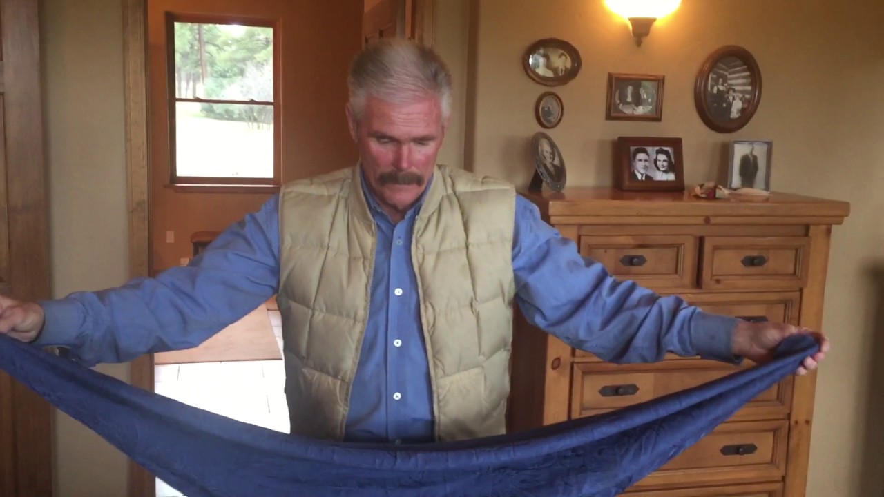 How to tie a winter western Wild rag