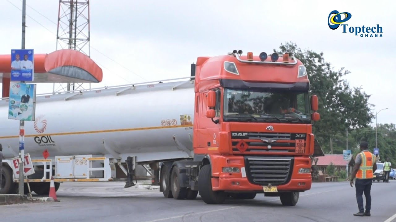 Toptech Ghana Trains 600 Goil Tanker Drivers On Advanced Defensive Driving