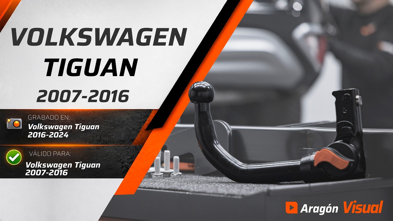 Volkswagen Tiguan (2007-2016) - Montaje de enganche y kit electrónico (1393)