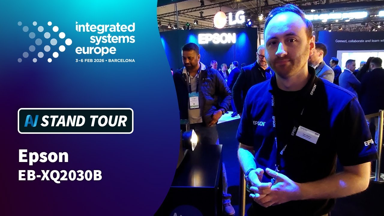 ISE 2026: Epson EB-XQ2030B Projector