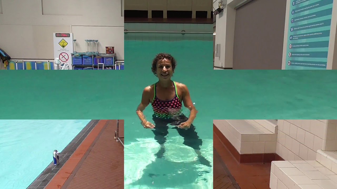 Marietta Mehanni Aqua Instructor Tip  shallow rhythm out in arms