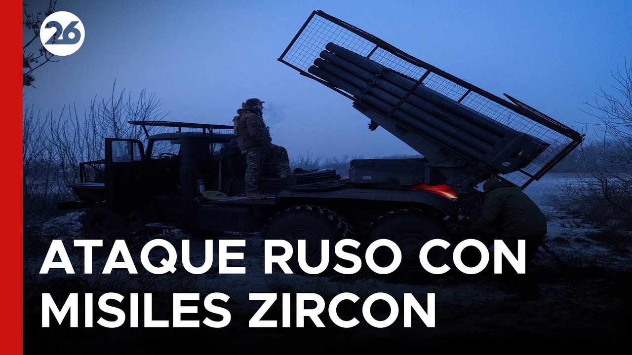 🇺🇦 UCRANIA | Cuatro misiles hipersónicos y uno balístico son lanzados por Rusia