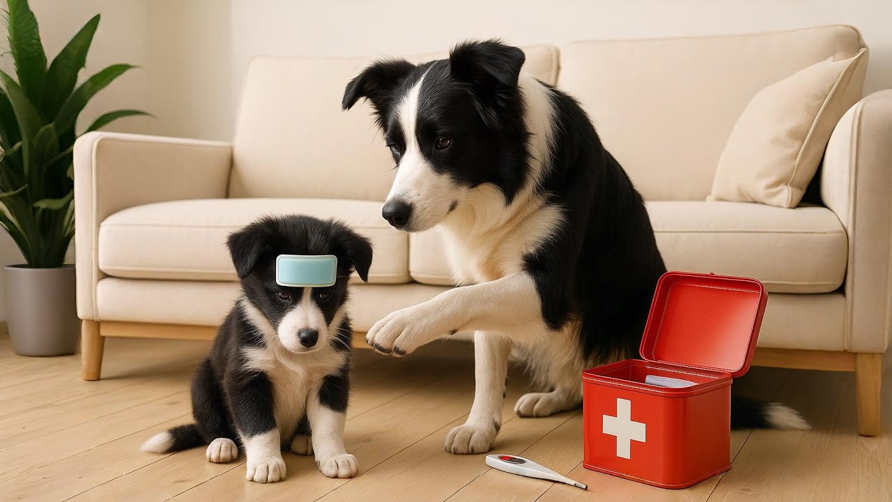 Mama Dog Take Care Of Sick Puppy Back to Health 🐶❤️  - Heartwarming Home Dog Story 🐶❤️
