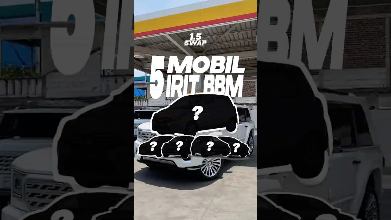 5 Mobil Paling Irit BBM di Indonesia! 