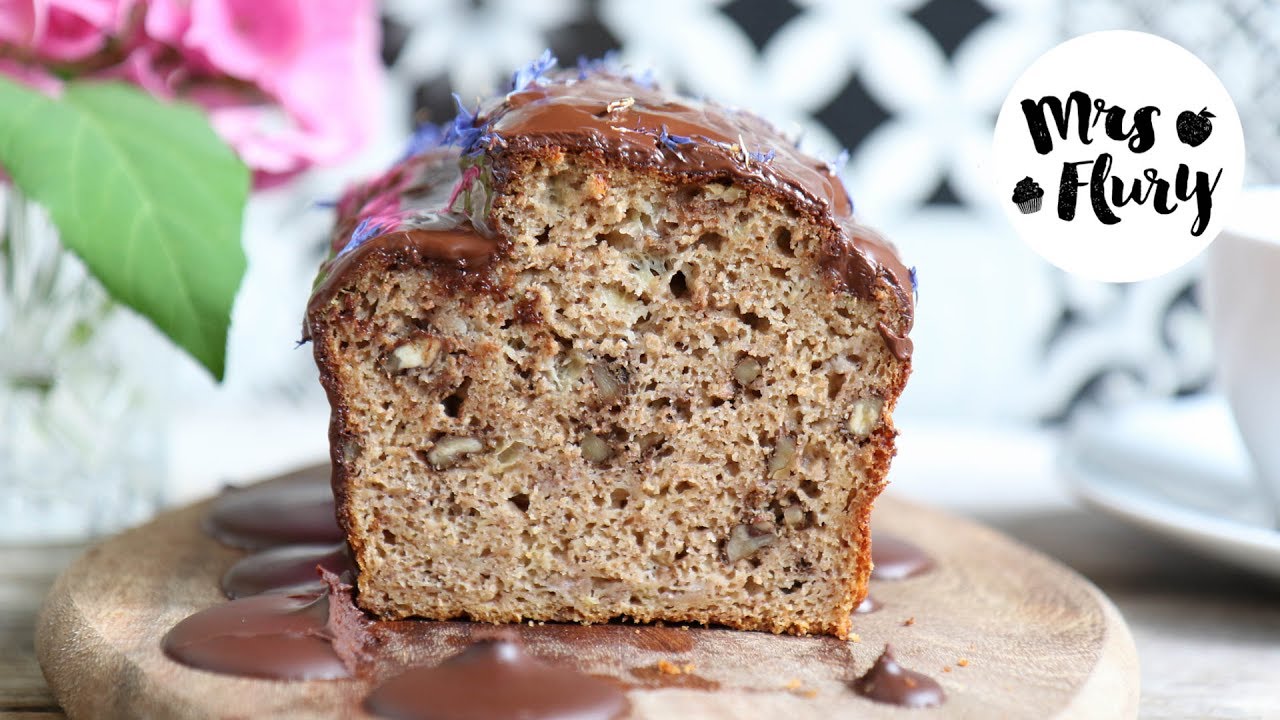 Bananenbrot ohne zusätzlichen Zucker und Fett