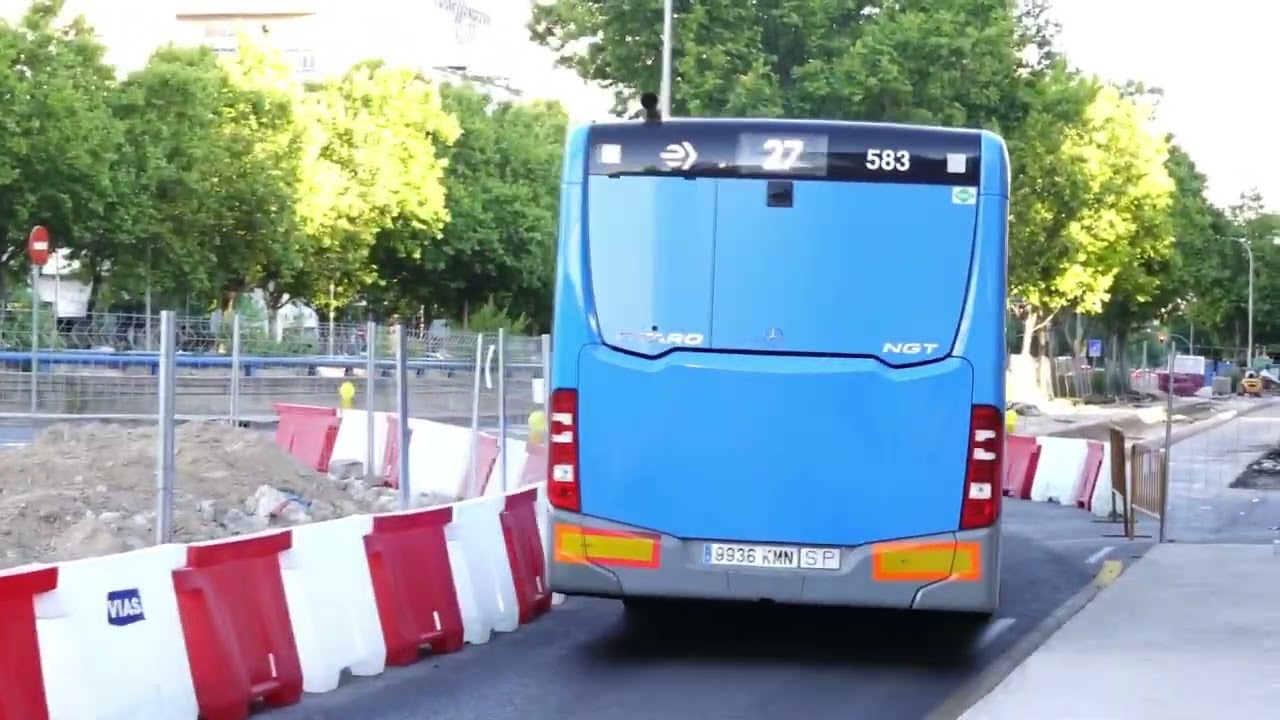 EMT Madrid 583 | Mercedes-Benz O530G Citaro C2 NGT | Juzgados - Plaza de Castilla