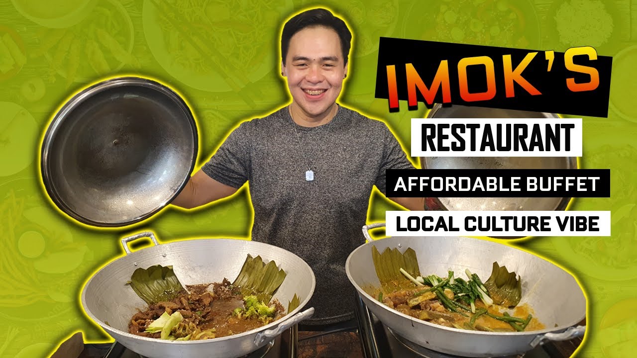 Imok's Restaurant | Affordable Buffet | Local Culture Design | Davao Food Vlog