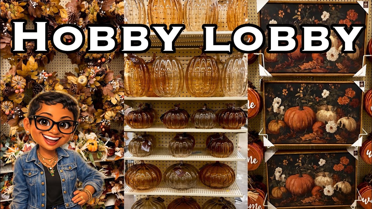 Шопинг со мной &bull; Новейшая осенняя коллекция в Hobby Lobby