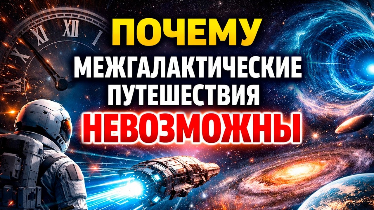 Почему даже скорость света слишком медленна для полёта к другим галактикам