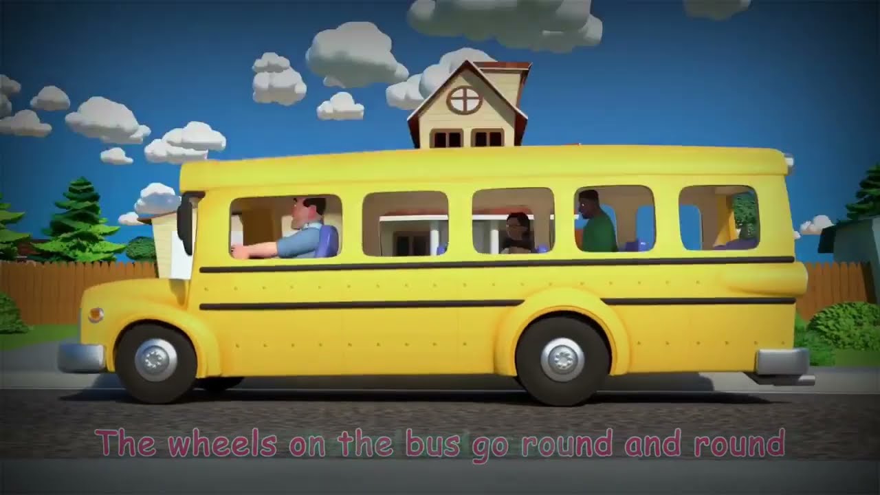 the wheels on the bus edited 🚃 + ⬇️Safer digital experience for your kids⬇️