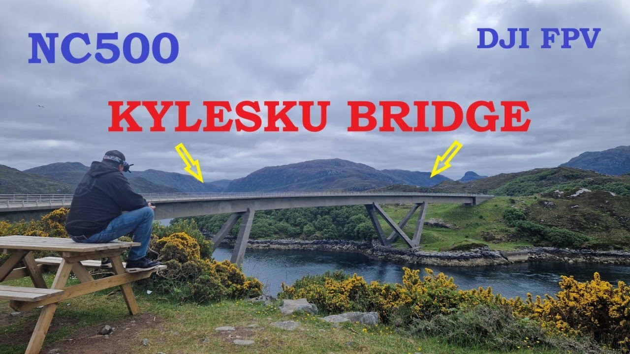 NC500's Kylesku Bridge like you've never seen it before!!!!