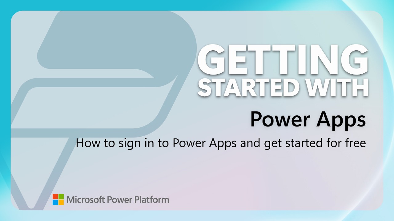 How to sign in to Power Apps and get started for free | Power Platform Shorts