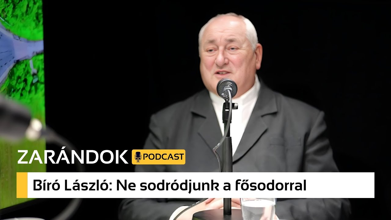 Ne sodródjunk a fősodorral! – Bíró László püspök a Zarándok podcastben