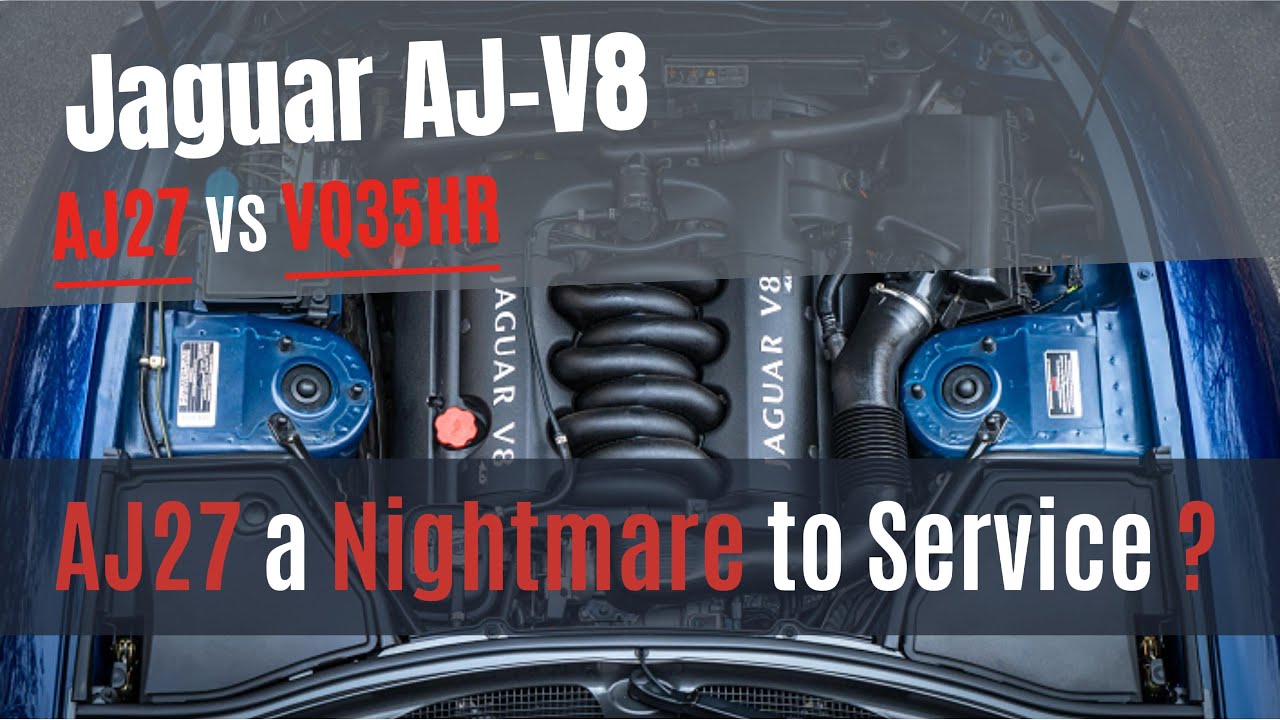 2001 Jaguar XK8 - Is the AJ27 hard to service?