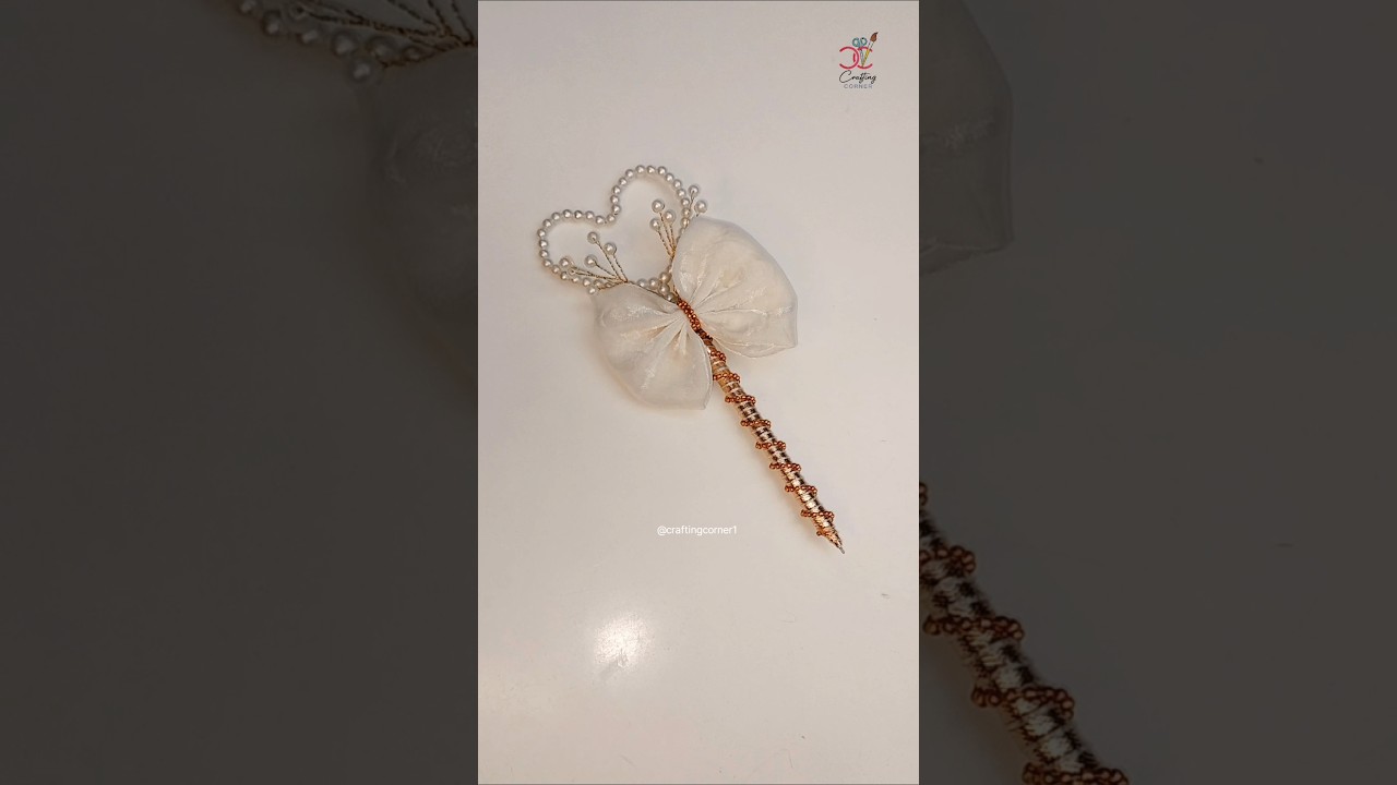 DIY Nikah Pen | Designer Pen Diy At Home #diy #nikah #penset #viral #shorts #relatable #trending