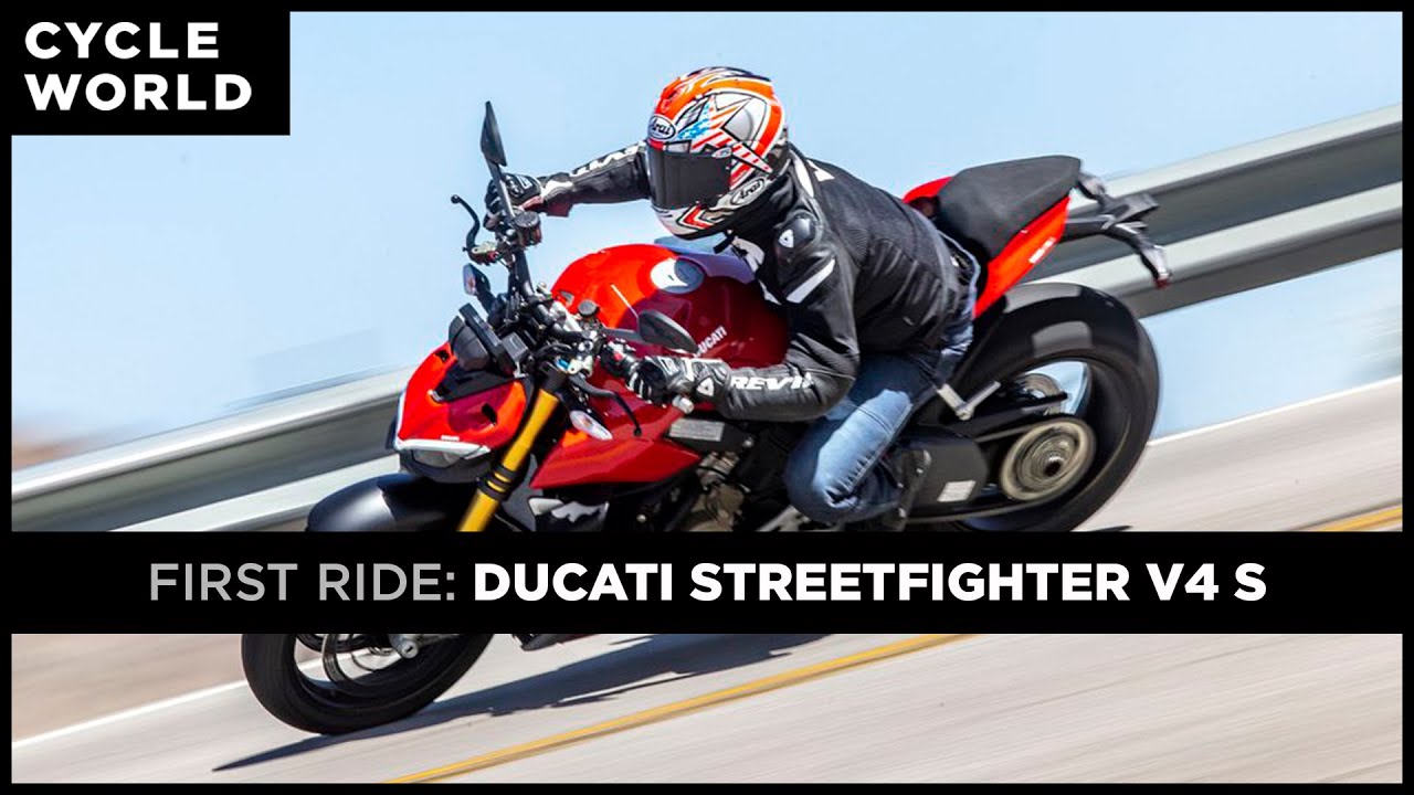 2020 Ducati Streetfighter V4 S First Ride