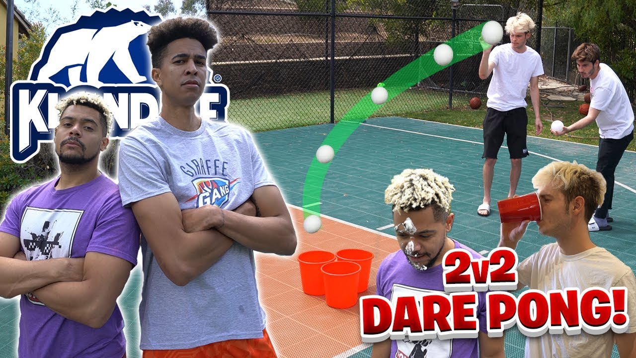 INSANE 2Hype 2v2 Fear Pong *Moochie's Mom Freaks Out!*