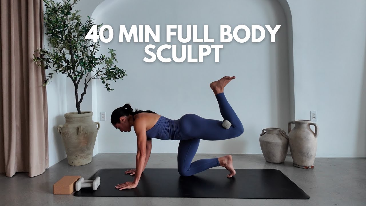 40 MIN FULL BODY SCULPT | WEIGHTED STRENGTH WITH BLOCK