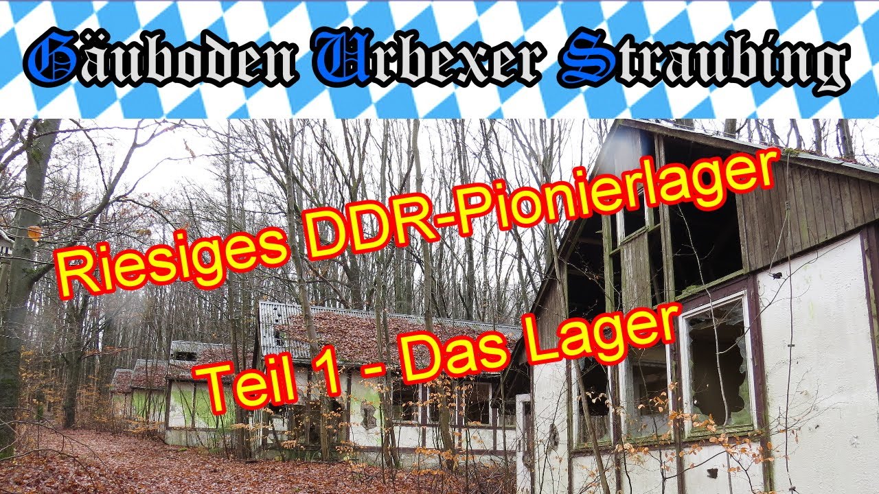 🏕 Lost Place - Riesiges DDR-Pionierlager - Januar 2019 - # 011