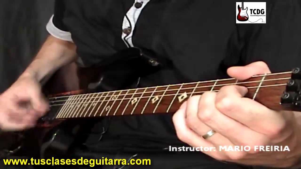 Como tocar Highway to Hell en guitarra eléctrica fácil para principiantes (Ac/dc) Tutorial 2/2 TCDG