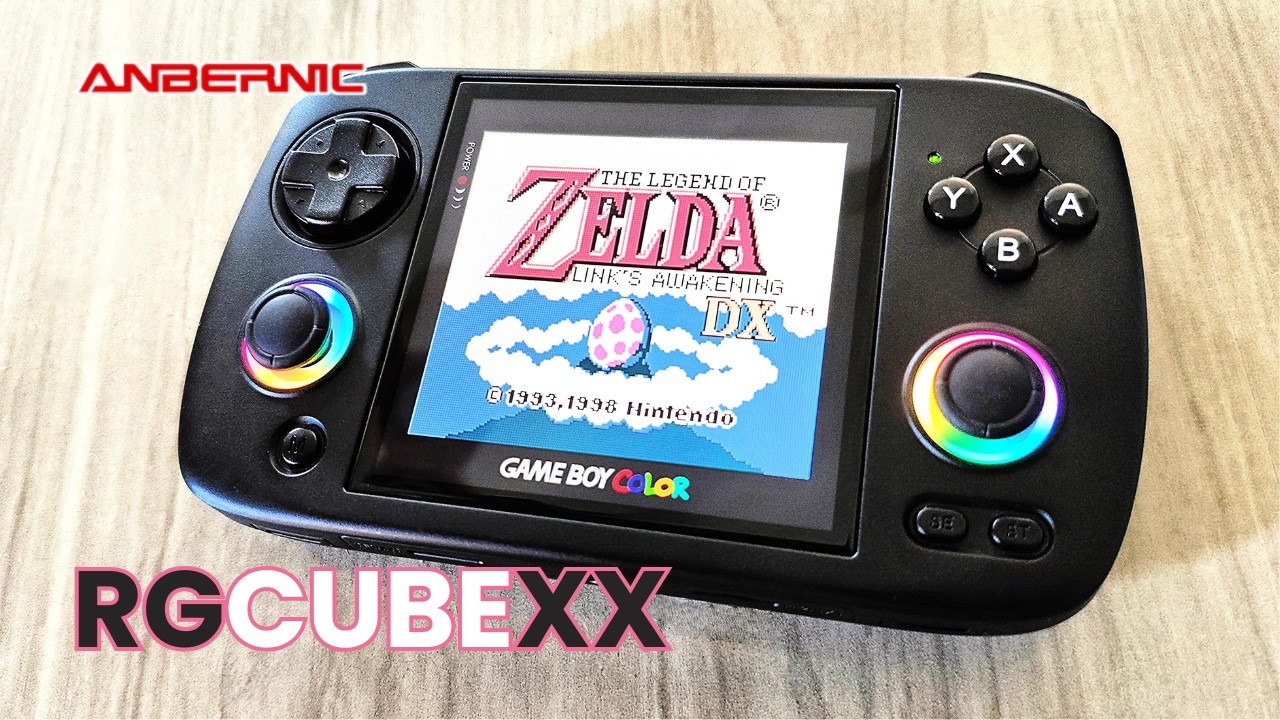 POTENCIA x PREÇO! AGORA ELES ACERTARAM! Review @ANBERNIC  RGCUBEXX