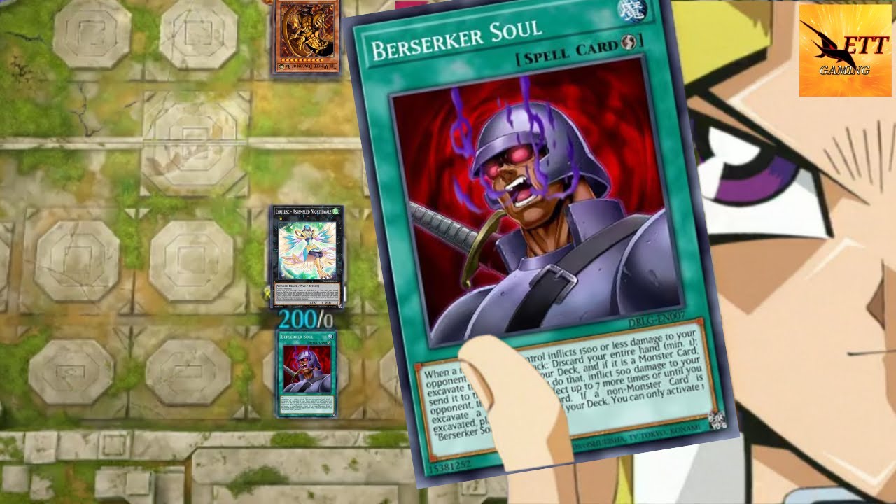 When You "DURO MONSTA CARDO" All Your Opponents Life Points With Berserker Soul (Master Duel)