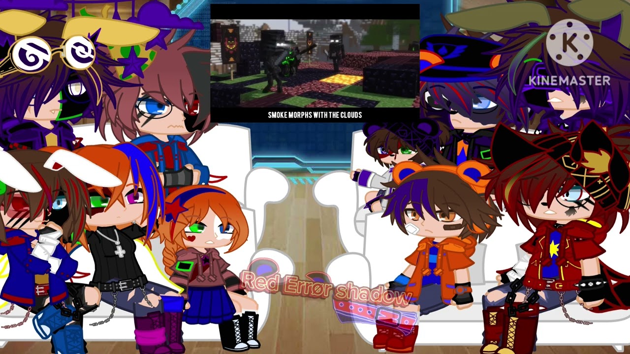 Afton family react to Rainimator wings of salvation // my Au//