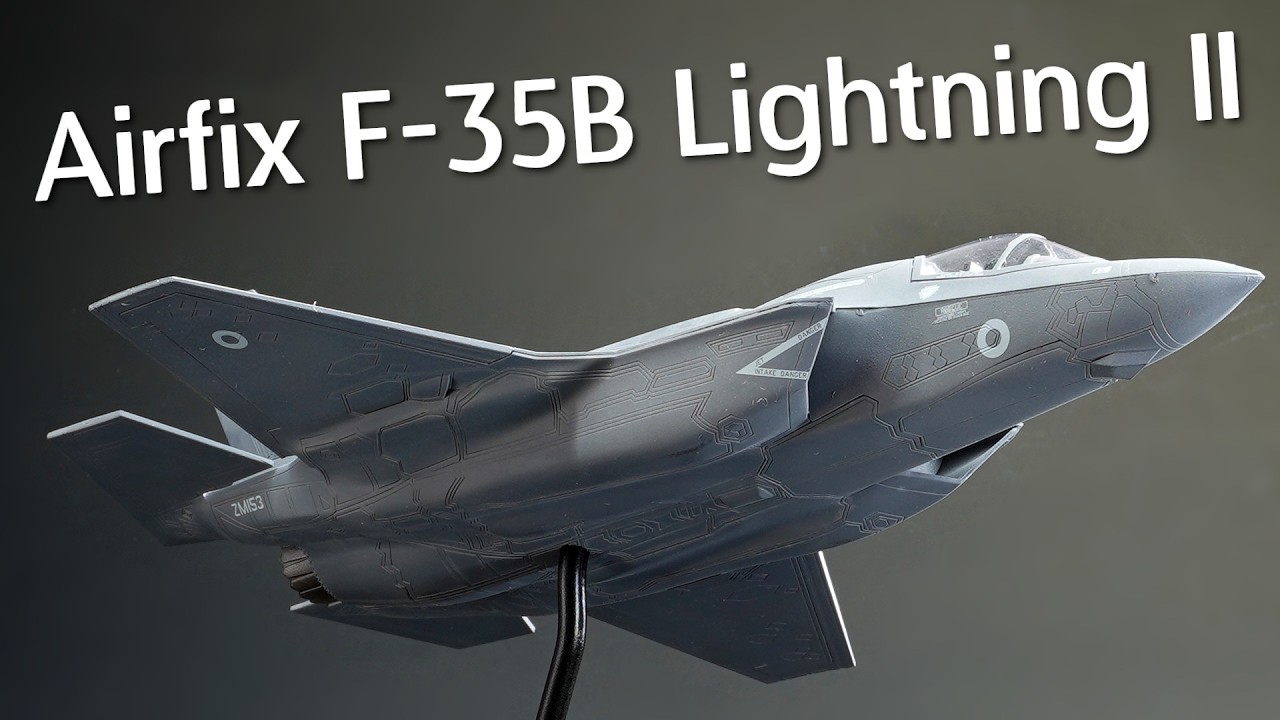 Just Build It! The Airfix F-35B Lightning II Could Be A Great Mojo Build! Model Kit Build & Review