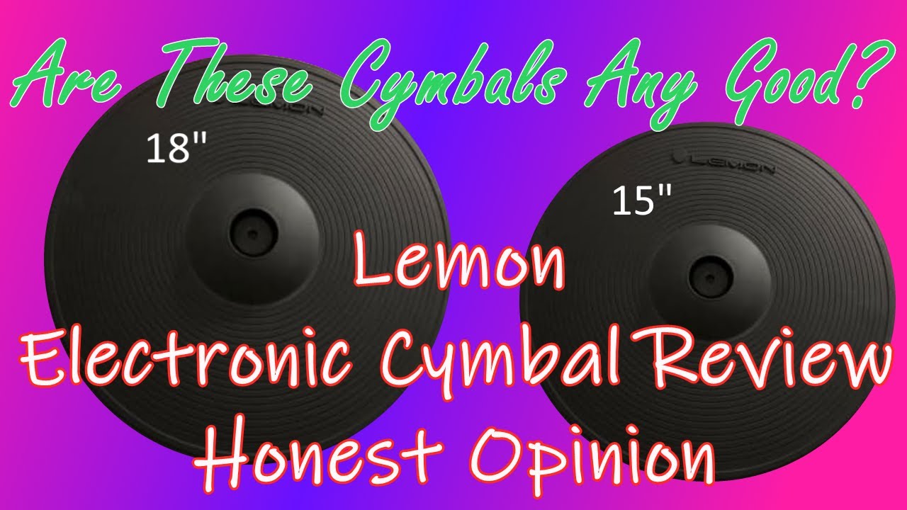 Lemon Cymbals - Honest Review. Are they any good? Plus a discount deal if you decide to buy some.