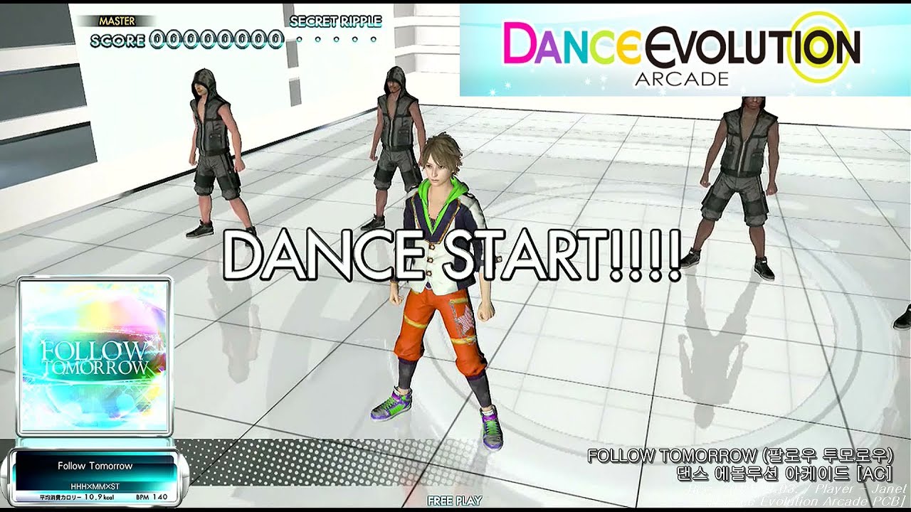 [ダンエボ] Follow Tomorrow Playthrough / Dance Evolution AC / 댄스 에볼루션 아케이드 #ダンエボ #댄스에볼루션