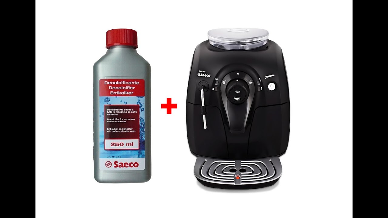 Чистка от накипи кофемашины, удаление накипи кофемашины Philips Saeco xSmall