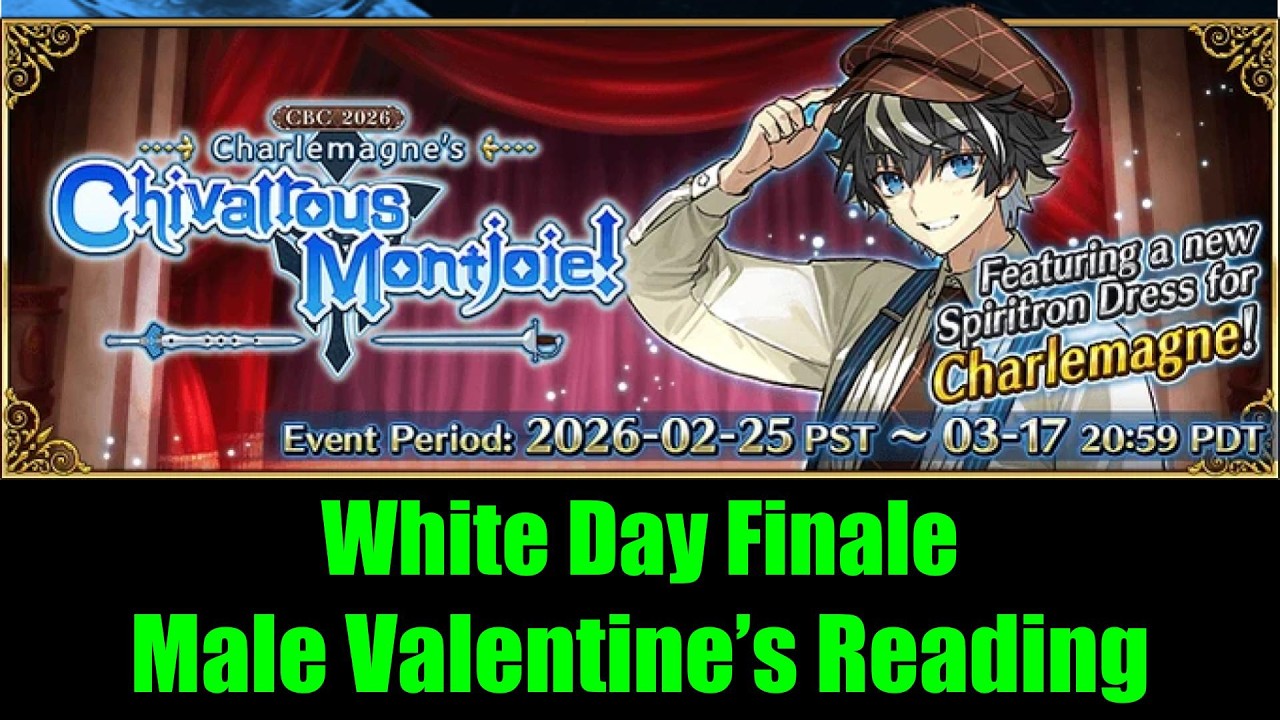 [FGO] White Day (7) -  NA Valenitne's (Male)
