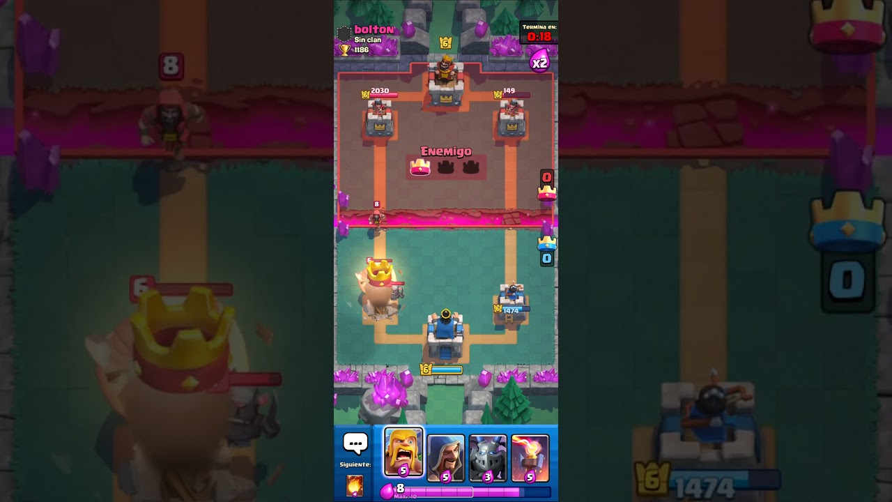 segunda parte de probemos un poco de Clash royal