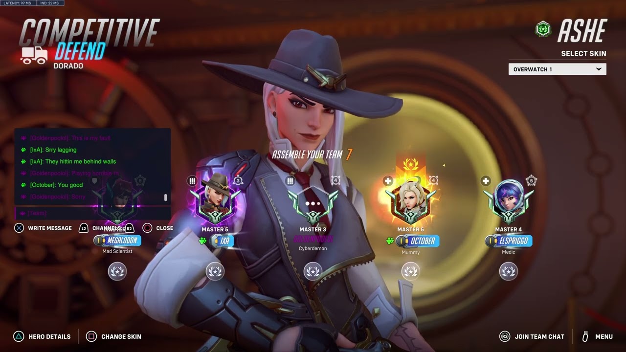 Gm ashe ranked game(controller). 