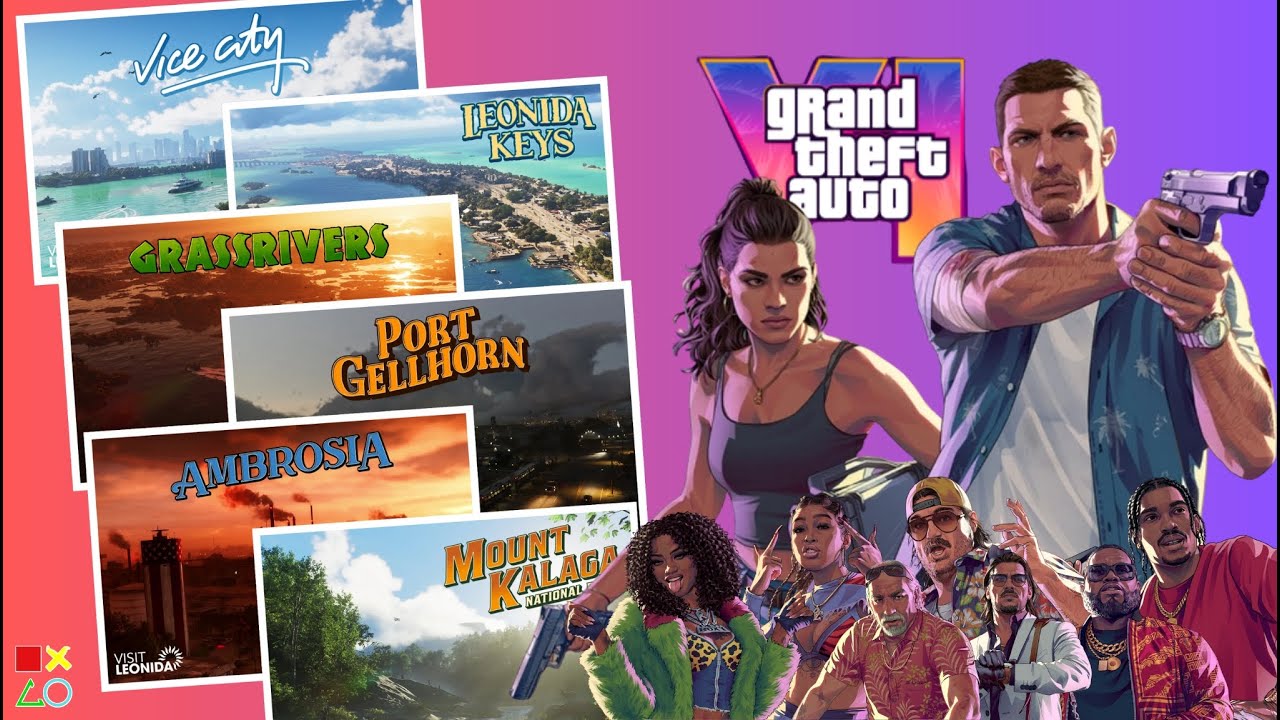 Cidades e Personagens de GTA6 - [Pt-Br]