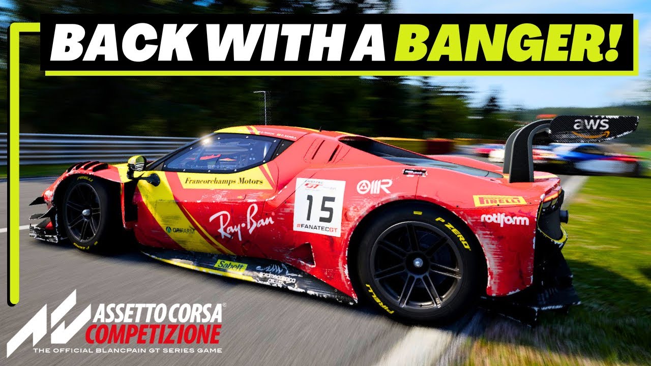 ACC | Oh How I’ve Missed This MADNESS! LFM GT3 @ Spa