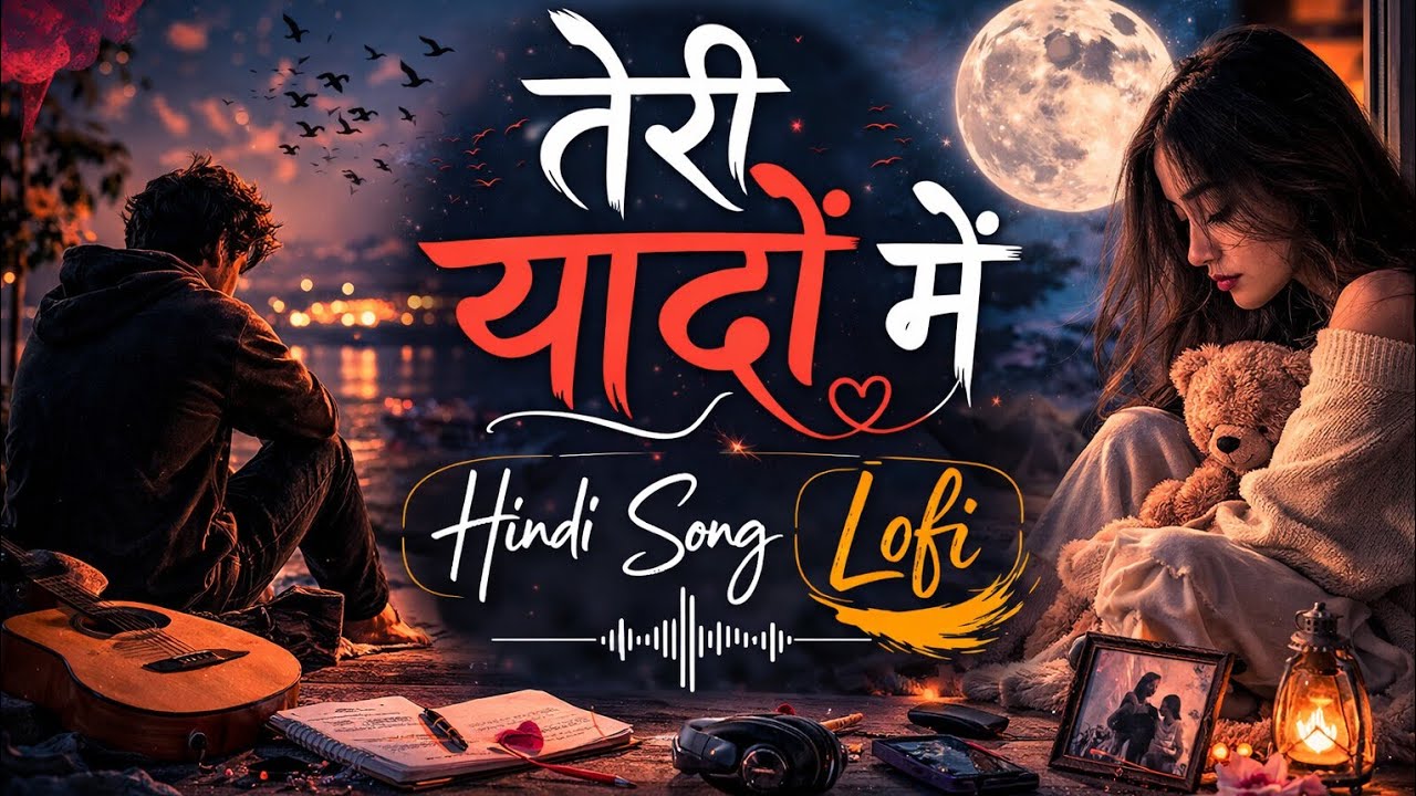 Teri Yaadon Mein 💔 | Hindi Song Lofi | Sad Romantic Lofi Song | Ashutosh Yadav Music