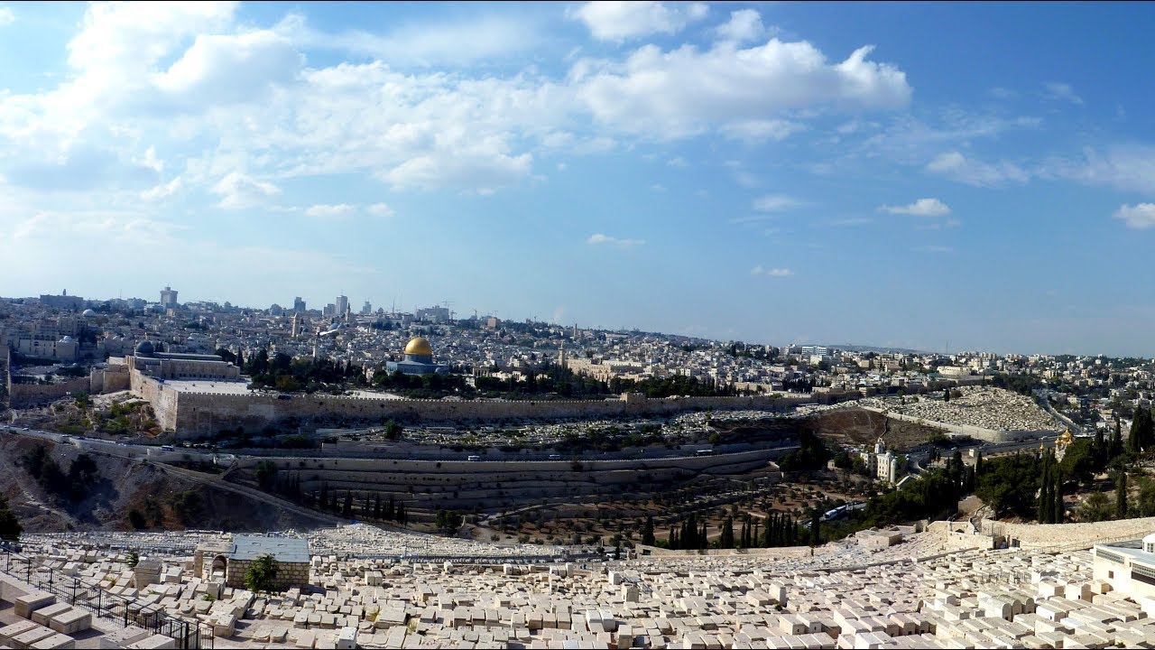 Israel - Jerusalem under the blue sky  - Город Золотой