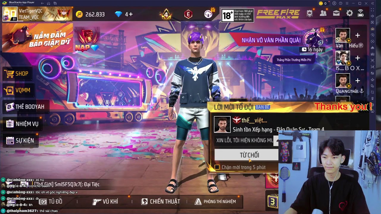 Team Code Leo Thách Đấuu | Việt Tiger VQC