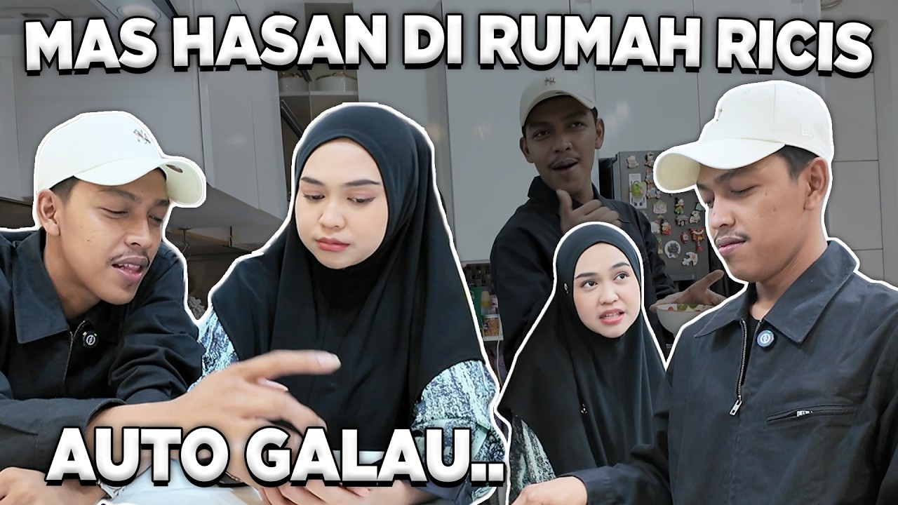 MAS HASAN SAHUR DI RUMAH RICIS.. Soft spoken banget..