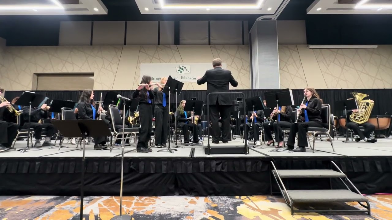 Orting Middle School Wind Ensemble, WMEA 2026 - Amparito Roca