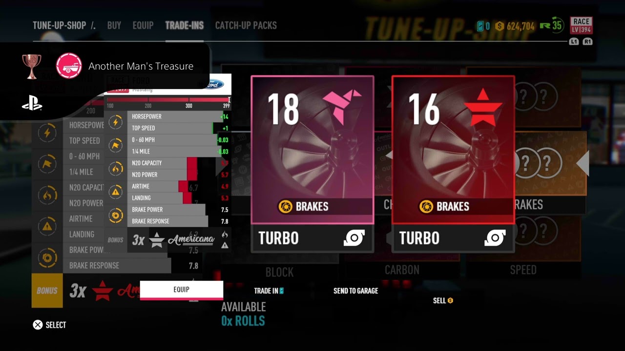 Need for Speed Payback PS4 Another Man's Treasure Trophy
